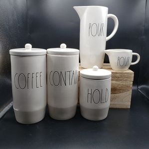 Rae Dunn containers set